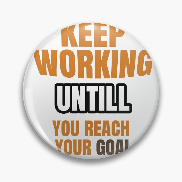 Item preview, keep working qoute designed and sold by BubbleArt001.