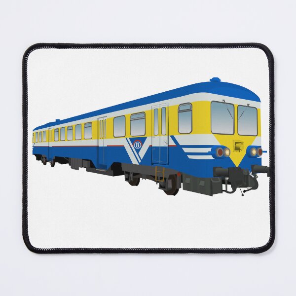 Item preview, NMBS SNCB MW44 Railcar designed and sold by MossOfTheForest.