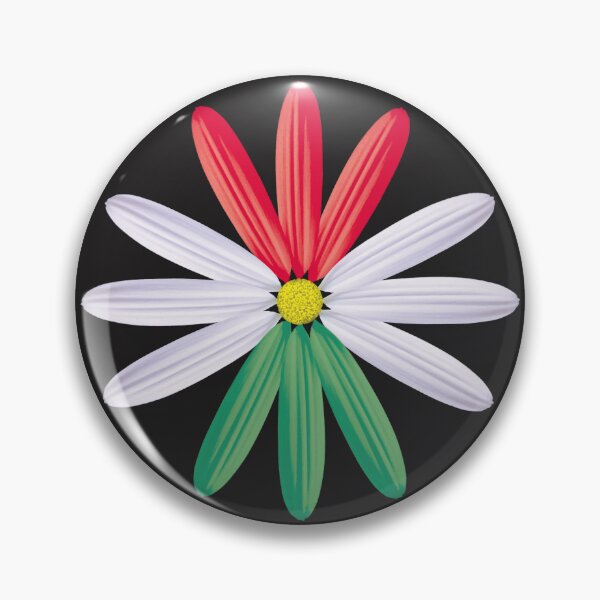 Item preview, Fantasy Flower Flag - Hungary designed and sold by debzydesign.