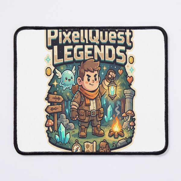 Item preview, Pixel Quest Legends | Cozy Retro Fantasy Adventure Art designed and sold by atwalstore1992.