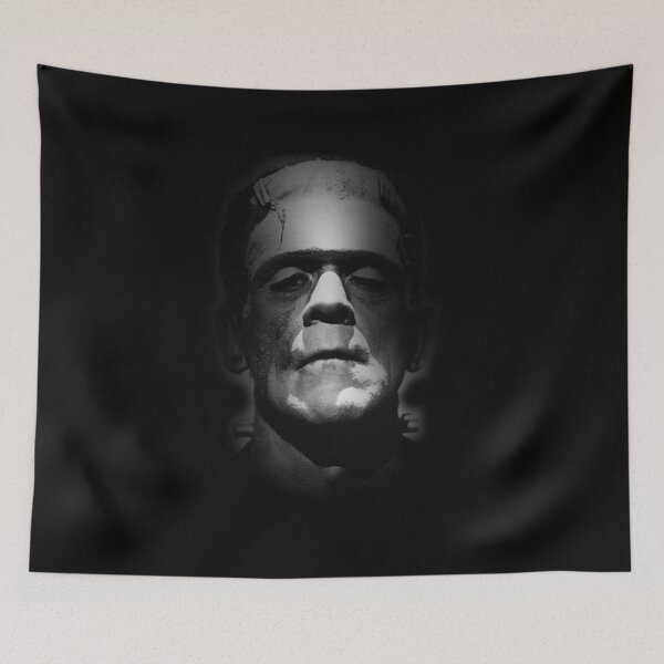Item preview, Frankenstein Monster Boris Karloff Face designed and sold by Flying Jake.