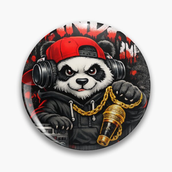 Artikelvorschau, Panda Hip-Hop-Stil entworfen und verkauft von Kadi Art Haven .