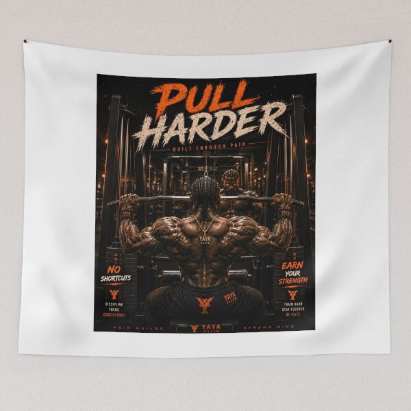 Item preview, HARDER SWEATER – YAYA ELITE Dark Gym Streetwear Design designed and sold by YAYA ELITE STREETWEAR.