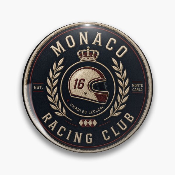 Item preview, MONACO RACING CLUB PATCH designed and sold by Capy's Creations | Pop culture & Nostalgia.
