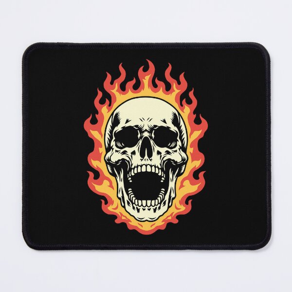 Item preview, Flamed skull designed and sold by PI-CO.