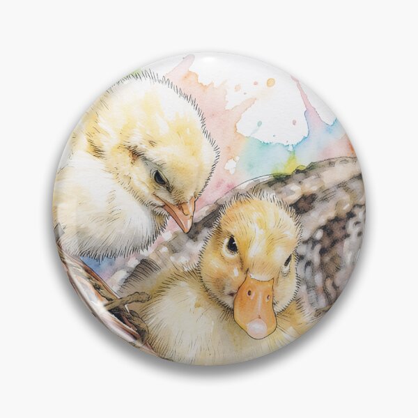Item preview, Ducklings in Watercolor designed and sold by tomorrowsart.