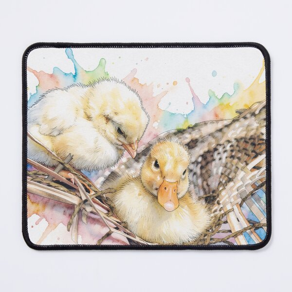 Item preview, Ducklings in Watercolor designed and sold by tomorrowsart.