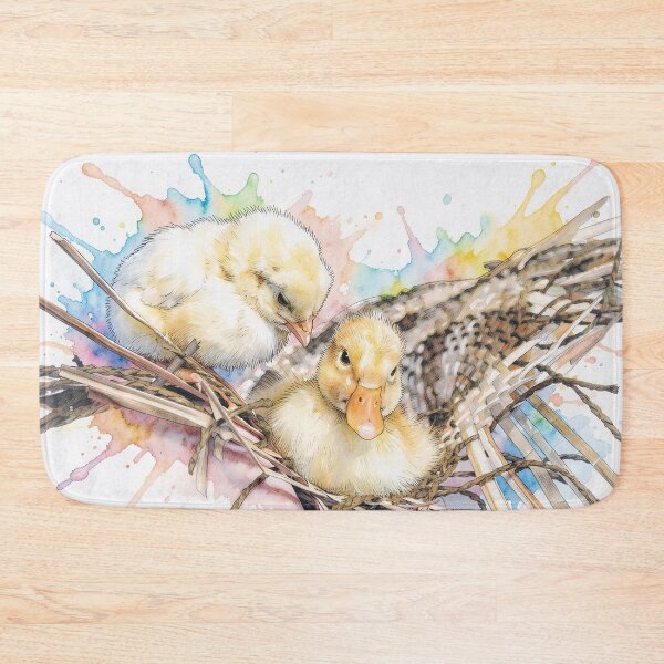 Item preview, Ducklings in Watercolor designed and sold by tomorrowsart.