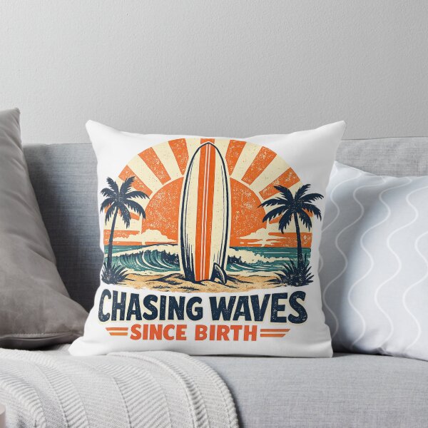 Item preview, Chasing Waves Since Birth Surf designed and sold by DigiHouse.
