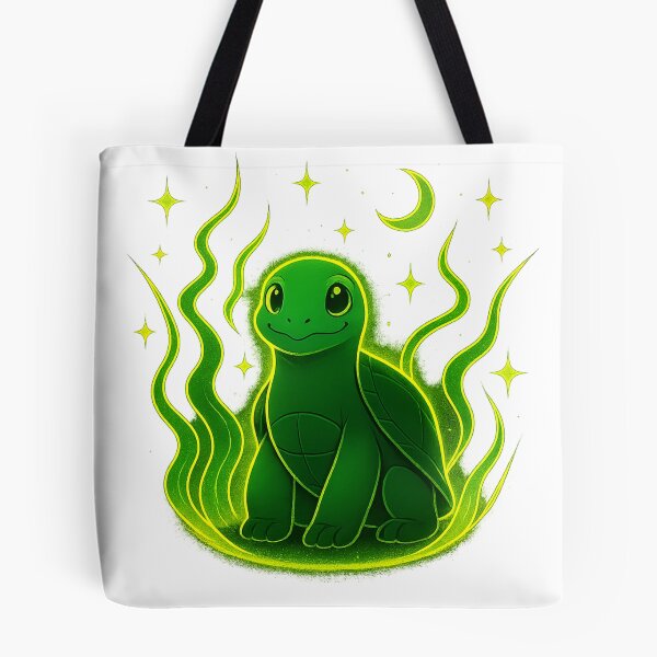 Item preview, Cute Kawaii Turtle Sticker – Soft Glowing Green Turtle, Calm Grounding Aesthetic Art designed and sold by Authentic Kaleidoscope.