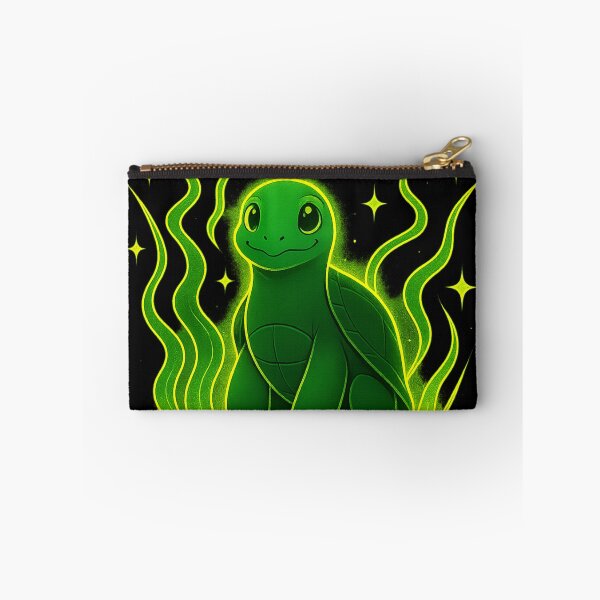 Item preview, Cute Kawaii Turtle Sticker – Soft Glowing Green Turtle, Calm Grounding Aesthetic Art designed and sold by Authentic Kaleidoscope.
