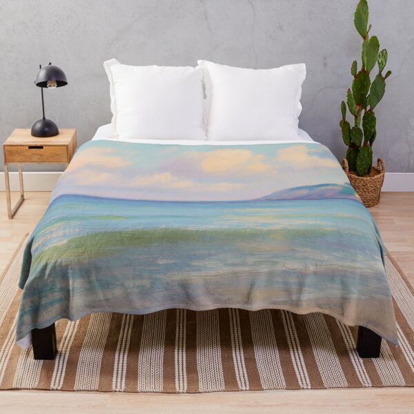 Item preview, Impressionist Coastal Scene - Soft Luxury Monet Style Seascape designed and sold by Tamas Das.