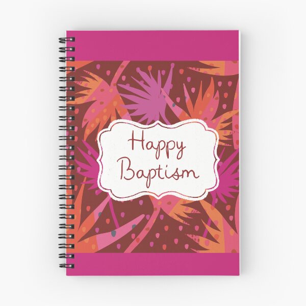 Item preview, Happy Baptism Rio Birds of Paradise  designed and sold by Nuevomundo Arte Designs by Anahí .
