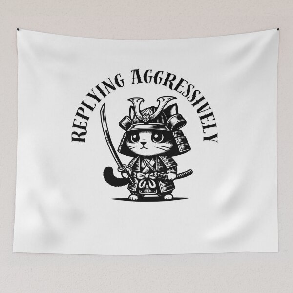 Item preview, Samurai Cat designed and sold by TylerKnox.