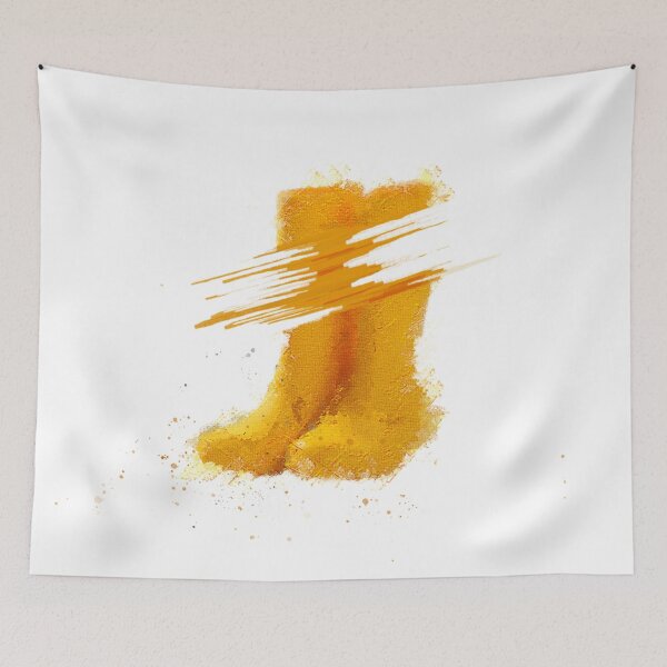 Item preview, Watercolour Yellow Rain Boots designed and sold by WhiteBreeze.