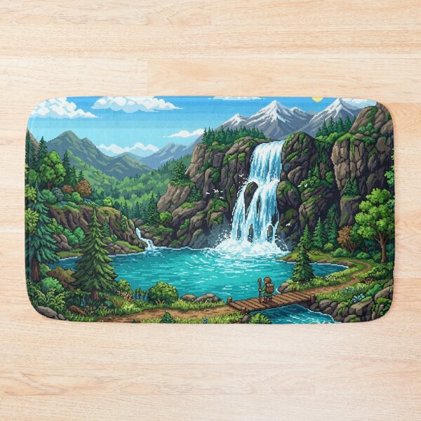Item preview, Pixel Art Landscape designed and sold by The King's general goods.