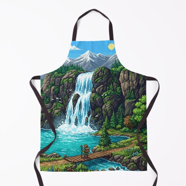 Item preview, Pixel Art Landscape designed and sold by The King's general goods.