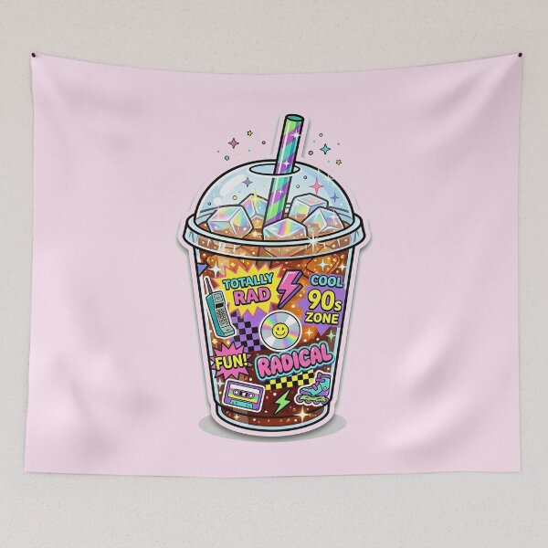Item preview, 90s Retro Drink Cup Kawaii Aesthetic designed and sold by LMDIGITAL6.