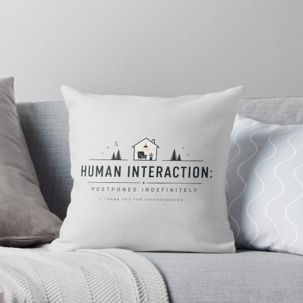 Item preview, Introvert Anxiety - Human Interaction designed and sold by Wanderdreaming.
