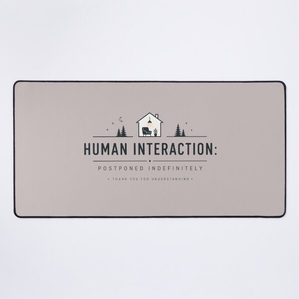 Item preview, Introvert Anxiety - Human Interaction designed and sold by Wanderdreaming.