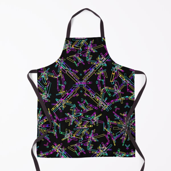Item preview, Neon Geometry Explosion: Vibrant Abstract Splatter designed and sold by DFLC Prints.