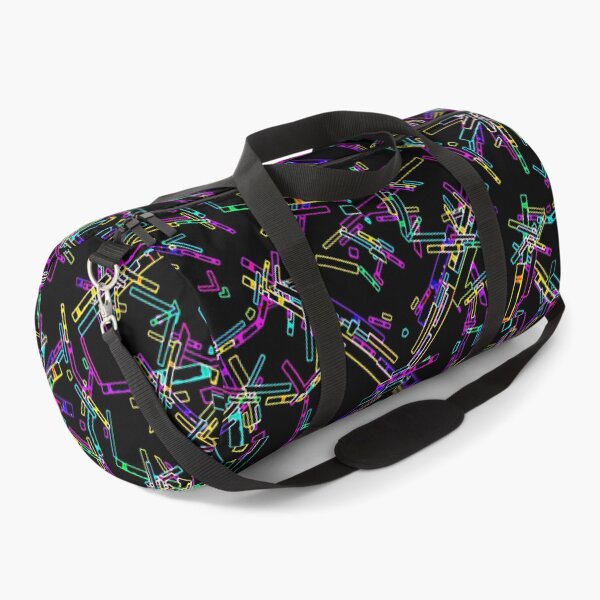 Item preview, Neon Geometry Explosion: Vibrant Abstract Splatter  designed and sold by DFLC Prints.