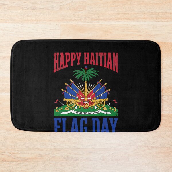 Item preview, Happy Haitian Flag Day May 18 Haiti Coat Of Arms designed and sold by SofenArt.