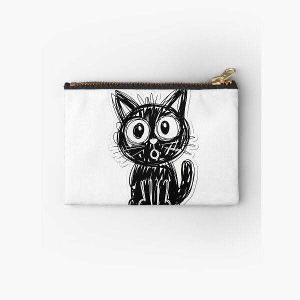 Item preview, Surprised Cat Doodle designed and sold by NiftyWrx.