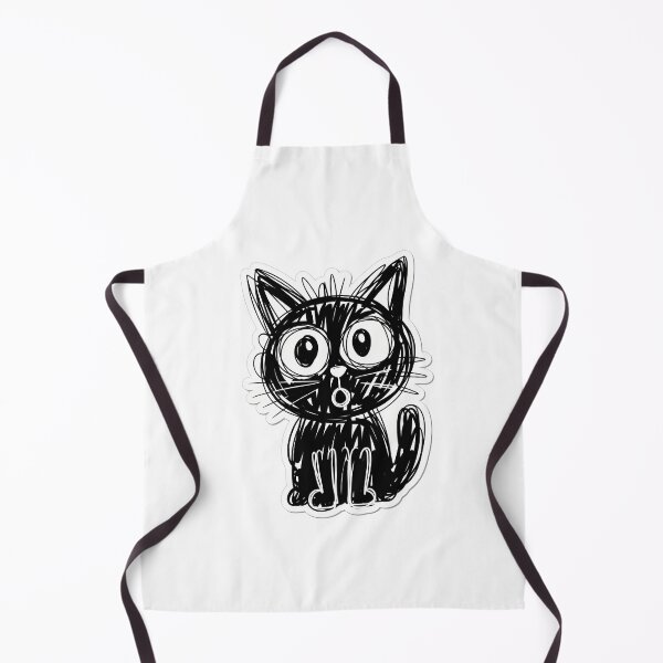 Item preview, Surprised Cat Doodle designed and sold by NiftyWrx.