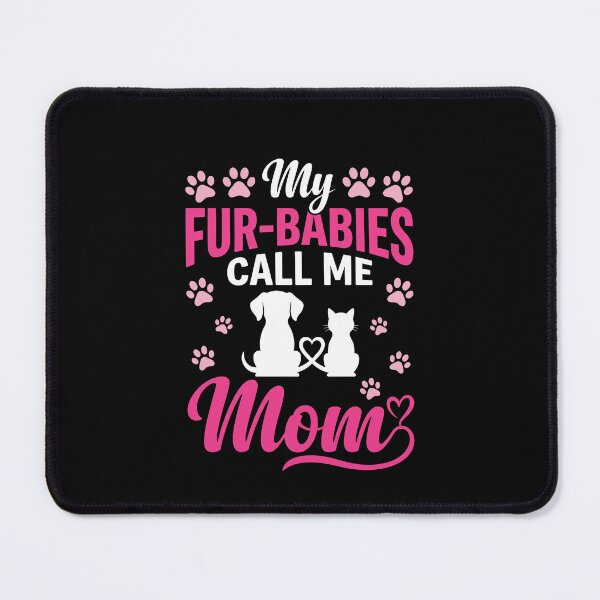 Item preview, My Fur Babies Call Me Mom Cute Dog Cat Lover Tee designed and sold by SofenArt.