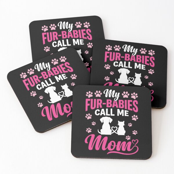 Item preview, My Fur Babies Call Me Mom Cute Dog Cat Lover Tee designed and sold by SofenArt.