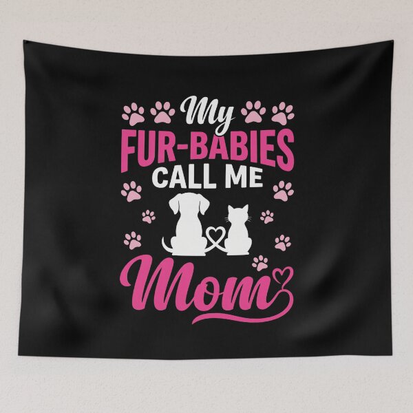 Artikelvorschau, Meine Fellnasen nennen mich Mama – Süßes T-Shirt für Hunde- und Katzenliebhaber entworfen und verkauft von SofenArt.