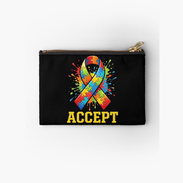 Item preview, Accept Understand Love Autism Awareness Puzzle Ribbon designed and sold by SofenArt.