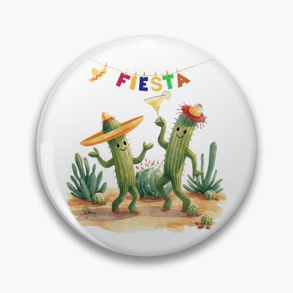 Item preview, Fiesta Cactus Cacti Dancing Funny Logo designed and sold by logowannawear.