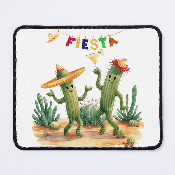 Item preview, Fiesta Cactus Cacti Dancing Funny Logo designed and sold by logowannawear.