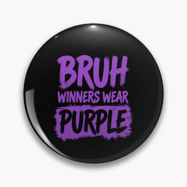 Item preview, Bruh Winners Wear Purple Funny Color War Team Tee designed and sold by SofenArt.