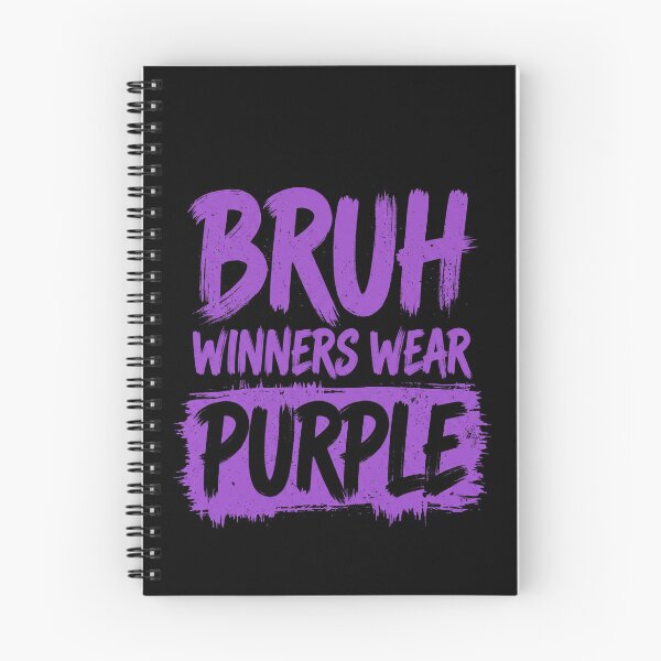 Item preview, Bruh Winners Wear Purple Funny Color War Team Tee designed and sold by SofenArt.
