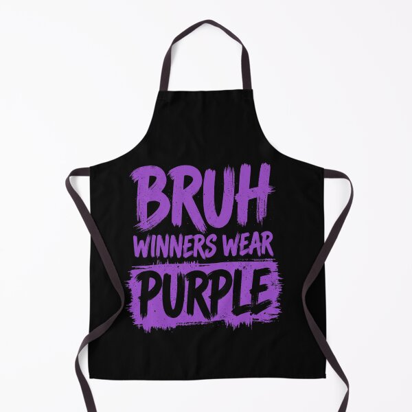 Item preview, Bruh Winners Wear Purple Funny Color War Team Tee designed and sold by SofenArt.