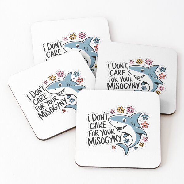 Item preview, Shark Rejects Misogyny designed and sold by NiftyWrx.