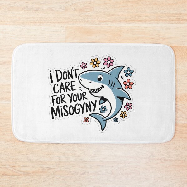 Item preview, Shark Rejects Misogyny designed and sold by NiftyWrx.
