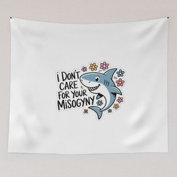 Item preview, Shark Rejects Misogyny designed and sold by NiftyWrx.