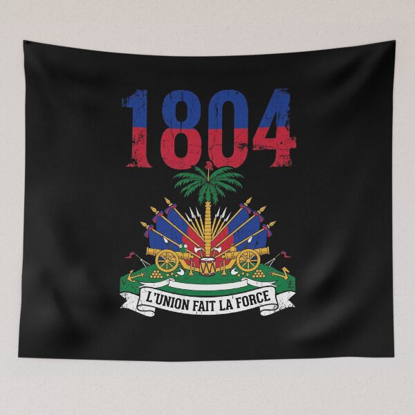 Item preview, 1804 LUnion Fait La Force Haitian Independence Tee designed and sold by SofenArt.