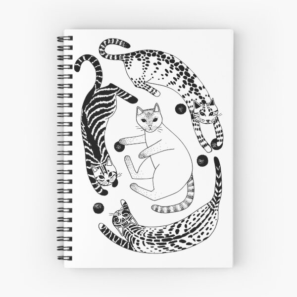 Item preview, Playful gatines (black) designed and sold by blursbyai.