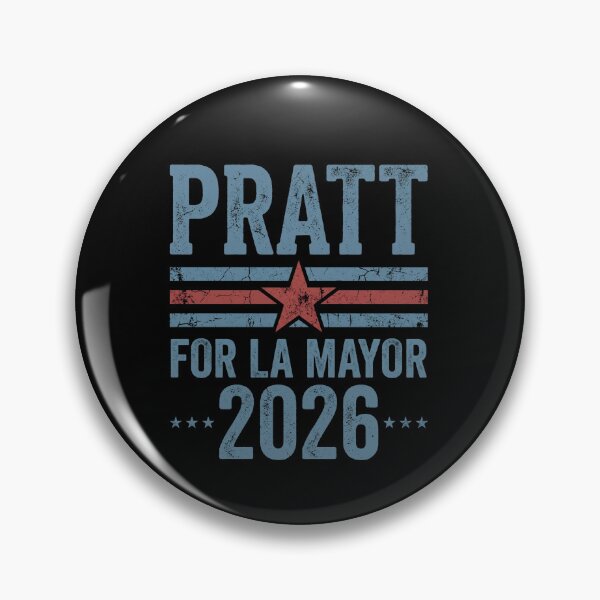 Item preview, Pratt For LA Mayor 2026 Vintage Campaign Tee designed and sold by SofenArt.
