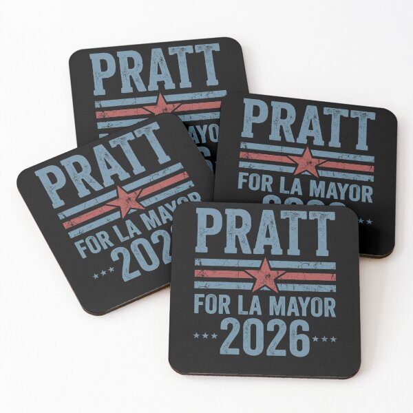 Item preview, Pratt For LA Mayor 2026 Vintage Campaign Tee designed and sold by SofenArt.