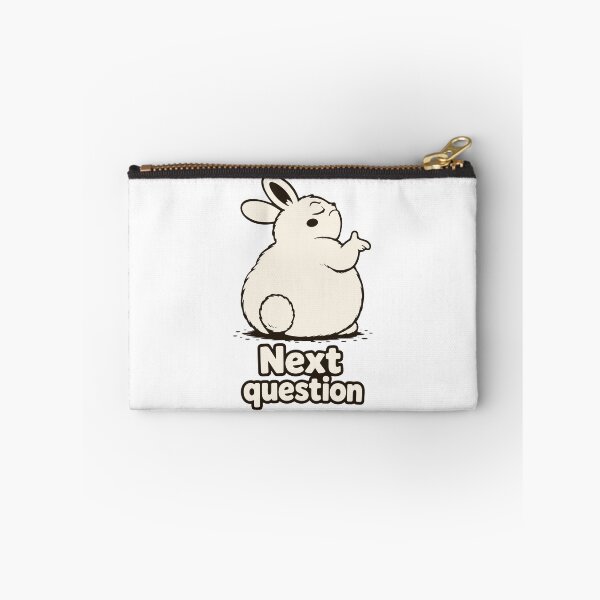 Item preview, Zero Focus Zero Care Bunny. Funny Lazy Rabbit Art. Procrastination Aesthetic Meme designed and sold by MalisoStickers.