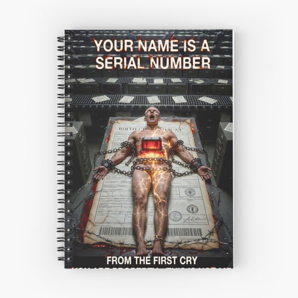 Item preview, Your Name Is A Serial Number Anti System Aesthetic designed and sold by MarioZ137.
