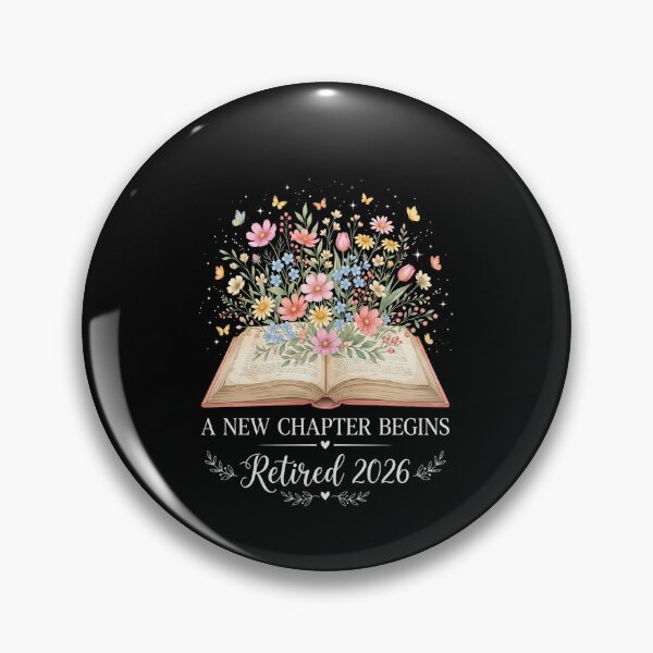 Item preview, A New Chapter Begins Retired 2026 Floral Book Tee designed and sold by SofenArt.