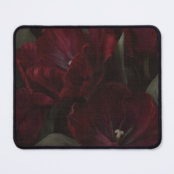 Item preview, Elegant Red Flowers Pattern designed and sold by ZedColors.
