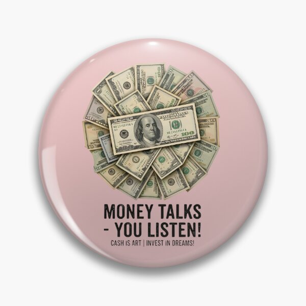 Item preview, Money Talks Hustle Mindset Retro Cash Aesthetic designed and sold by PMDesignStudio.